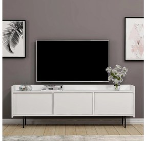 TV asztal/szekrény Keseno (fehér) . Akció -21%. 1095458
