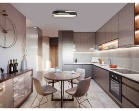 Argon 0904 - Mennyezeti lámpa TONI 2xE27/15W/230V fekete/arany