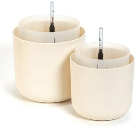 Plastia öntözőedény Tolita Air krém, átmérő 19 cm, 19 cm átmérőjű