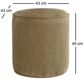 Zsámoly Tedelezza (khaki). Akció -21%. 1087807