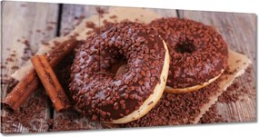 Vászonkép 60x30 Desszert fánk