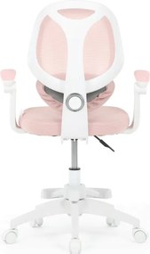 Junior Irodai forgószék pink mesh kárpittal. KA-W8008 BLUE