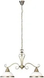 Rabalux csillár e27 2x60w bronz elisett