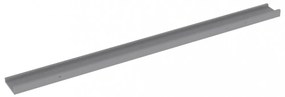 4 db szürke fali polc 115 x 9 x 3 cm