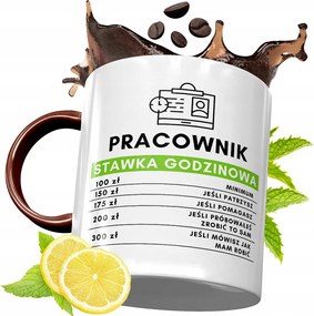 Bordó Bögre Dolgozónak Születésnapra Ajándék fényképes nyomattal