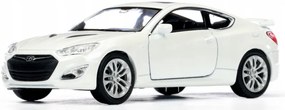Fém autó modell - Nex 1:34 - Hyundai Genesis II Coupe Fehér: fehér