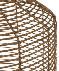 Atmosphera - LED Napelemes lámpa CUBA LED/1,2V 800 mAh IP44 rattan