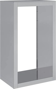 vidaXL horganyzott acél tűzifatároló 60 x 40 x 100 cm