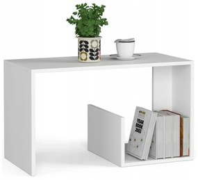 Dohányzóasztal - Akord Furniture (80 cm) - fehér