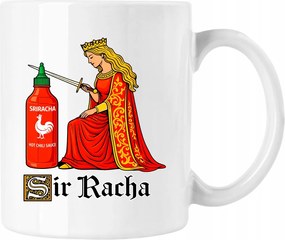Sir Racha bögre – Éles királynő Meme Fehér 330ml