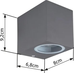 GLOBO 34164 VERONIKA Modern Kültéri Fali Lámpa IP44