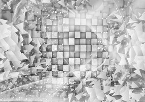 Fotótapéta Geometria Absztrakt Dinamika Perspektíva 254x184 +ragasztó