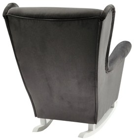 Füles hintafotel Trasmitirle (sötétszürke + fehér) . 1116523