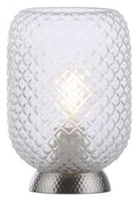 JUST LIGHT. 14906-55 - Asztali lámpa REISHI 1xE27/40W/230V króm