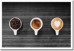 Poszterek keretben 60x40 Kávék a konyhába Kávék Kávé