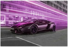 Poszterek 155x105 Lila sportautĂł