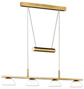 Fischer &amp; Honsel 65054 - LED Csillár zsinóron VIGO 4xLED/4W/230V