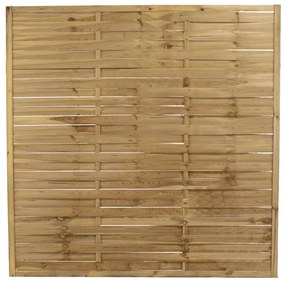 FOREST STYLE KERÍTÉS LAMELLA ELEM NATURA 180X180 CM