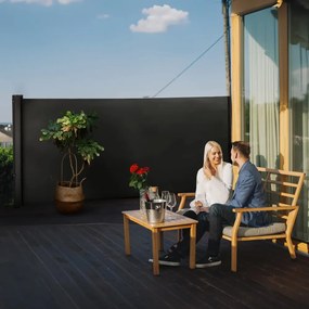 Oldalsó teraszmarkíz 200×300 cm - antracit