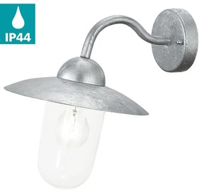 EGLO 88489 - MILTON kültéri fali lámpa 1xE27/60W horganyzott acél