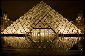 Louvre képe (90x60 cm)