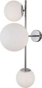 Italux modern fali lámpa vailante fehér króm itxwl-31221-3b-ch