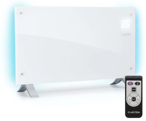 Klarstein Bornholm Curved Ambient, konvektor, 1000/2000 W, fehér