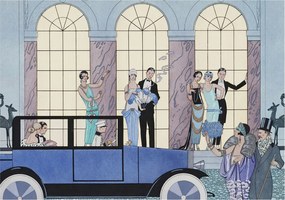 Fotótapéta Flizelin Fal konyhába nappaliba Hálószoba Art deco 312x219