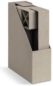 Karton rendszerező szett 4 db-os Hugo Canvas Paper Laminate – Bigso