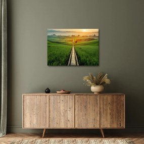 Kép - Napfelkelte a völgy felett (70x50 cm)