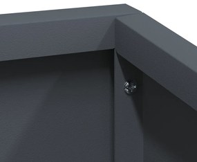 Virágcserép és Kertészeti Eszközök Antracit Műanyag Nagy