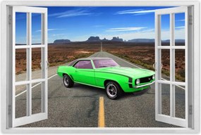 Poszter 60x40 Zöld Chevrolet Ss