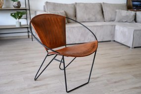 AKCIÓ Design fotel PANCHO barna II. osztály