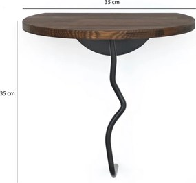 Leo - Black, Walnut