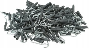 Támasztócsap 6 mm Kampó Mennyezeti Tipli 200 db