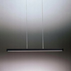 Artemide Talo Led függeszték 90 cm, matt fekete, 3707 lm