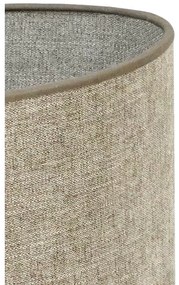 Duolla - Asztali lámpa OVAL 1xE27/15W/230V átm. 30 cm barna