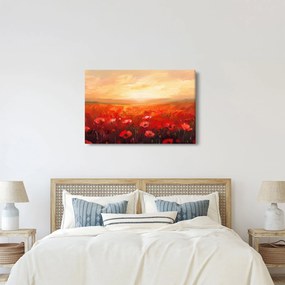 Kép - Mező pipacsok (90x60 cm)