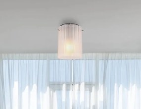 Globo 15904DF - Mennyezeti lámpa TULIVAR 1xE27/40W/230V átm. 18 cm fehér