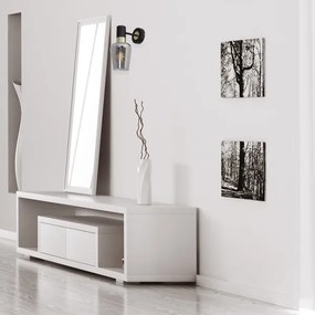 Fali lámpa ROMA BLACK 1xE27/60W/230V