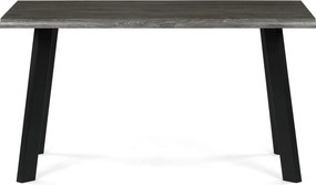 Jídelní stůl 140x80cm, mdf, šedý dub, HT-F4514 GREY