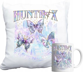 Bögre És Párna Szett Huntrix Pillangók Kpop Démon Hunters Ajándék Név