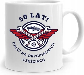 Születésnapra 50 50-es 50-es Bögre Tökéletes Ajándék fényképes nyomtatással