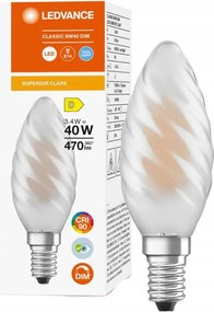 Led izzó Gyertya E14 3,4W Filament Tompítható