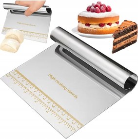 Fém Spatula Kaparó Torta Kés Krém Dekoráció #115