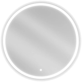 Mexen Gobi, LED kör alakú fürdoszobai tükör háttérvilágítással 80 cm, 6000K, páramentes, 9801-080-080-611-00