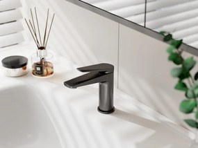 Caldo Freddo mosdó csaptelep - leeresztő nélkül - GUNMETAL - fegyverszürke