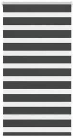 zebrafüggönnyel fekete szövetszélesség 75,9 cm poliészter