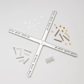 Brilagi - LED kristály mennyezeti lámpa MOZART 5xE14/40W/230V aranyszínű