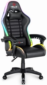 Hells Játékszék Hell's Chair HC-1003 LED RGB háttérvilágítás